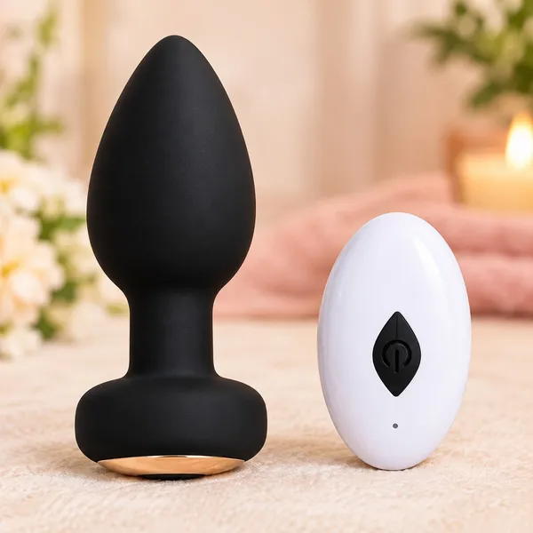 Black_Silicone_T_Shaped_Personal_Massager_For_Women