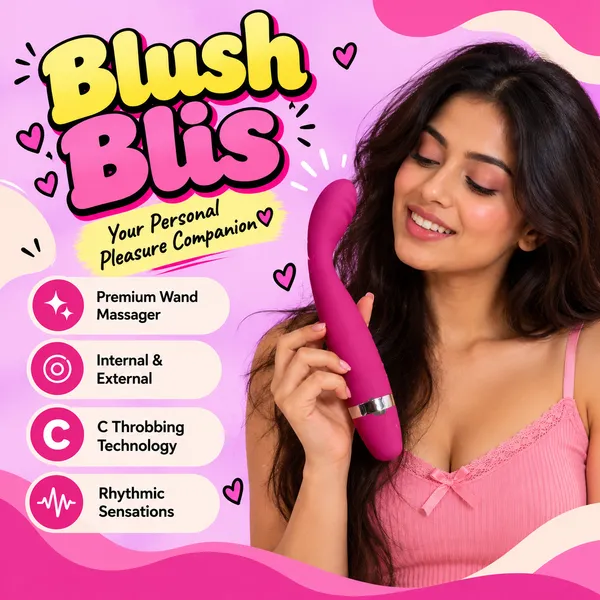 Pink_Silicone_Personal_Massager_For_Women