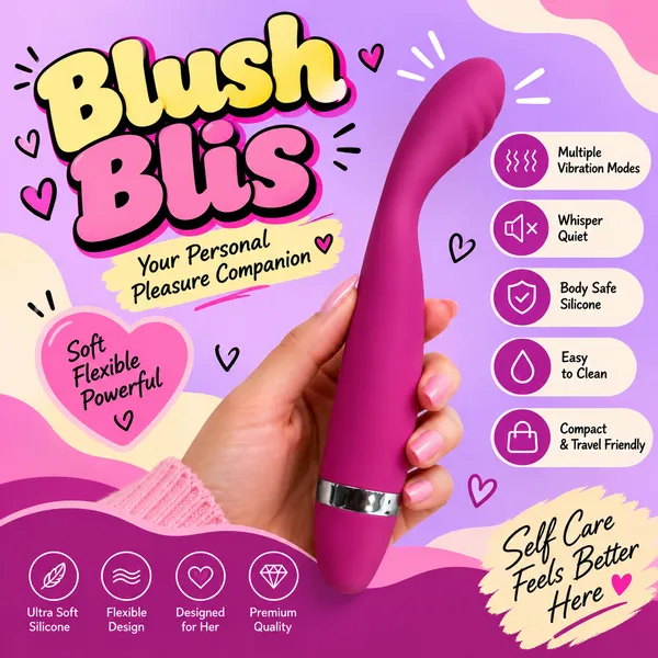 Pink_Silicone_Personal_Massager_For_Women