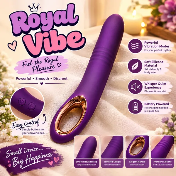 Purple_Silicone_Vibrator_For_Women