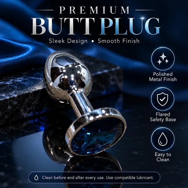 Silver_Steel_Butt_Plug_For_Women
