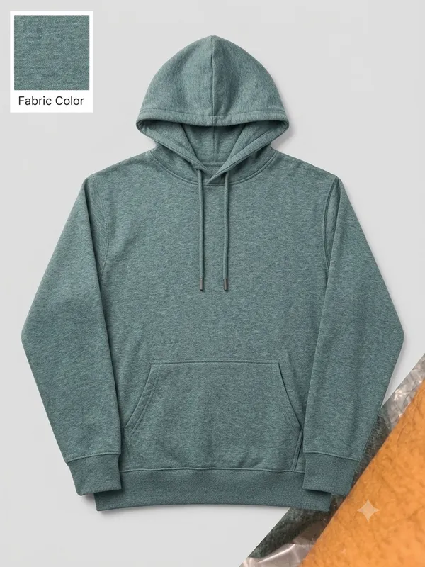 Green_Casual_Fit_Pullover_Hoodie_for_Women