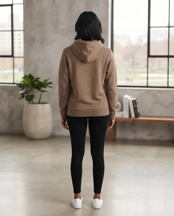 Brown_Pullover_Hoodie_For_Women