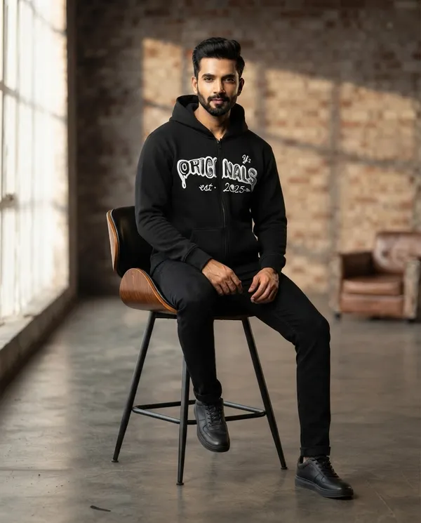Black_Zip_Up_Tracksuit_Set_For_Men