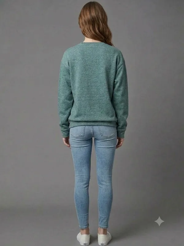 Teal_Knit_Regular_Fit_Sweatshirt_for_Women