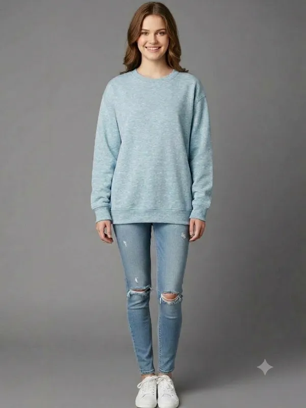 Light_Blue_Regular_Fit_Sweatshirt_for_Women