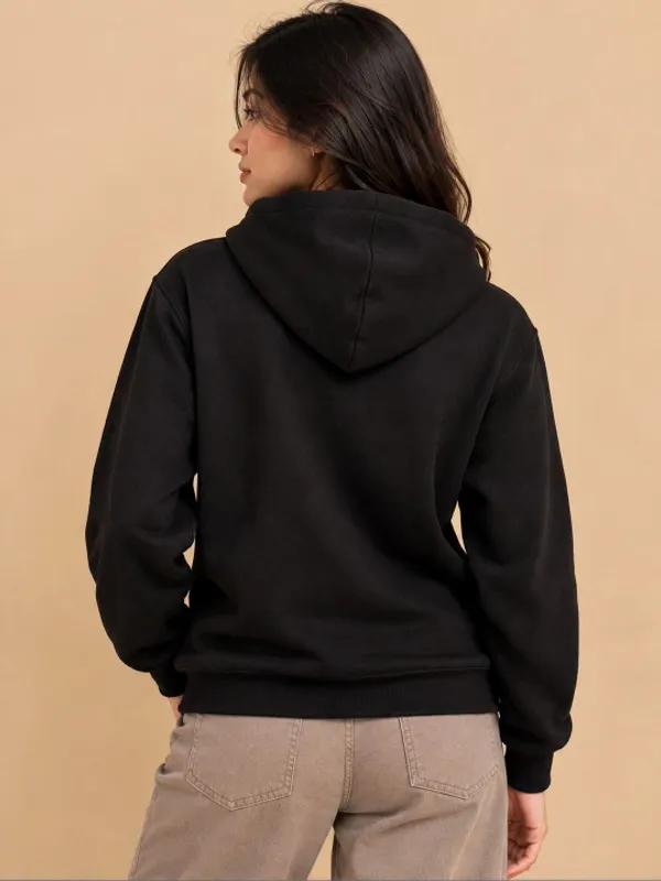 Black_Knit_Pullover_Hoodie_for_Women