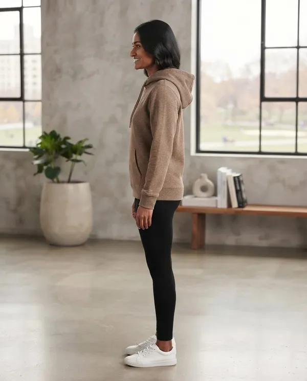 Brown_Pullover_Hoodie_For_Women