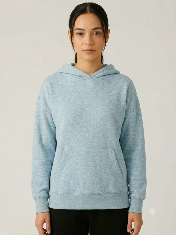 Light_Blue_Fleece_Regular_Fit_Hoodie_for_Women
