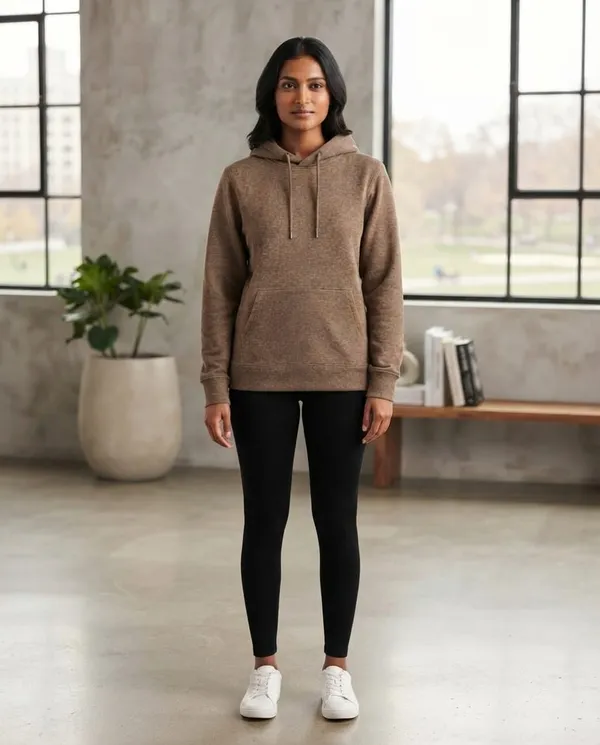 Brown_Pullover_Hoodie_&_Jogger_Pants_Set_For_Women