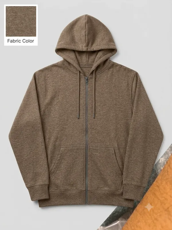 Brown_Casual_Zip_Up_Hoodie_For_Women