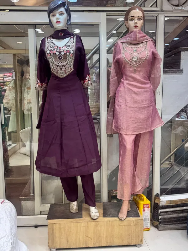 Purple_Embroidered_Flared_Kurta_Set_for_Women