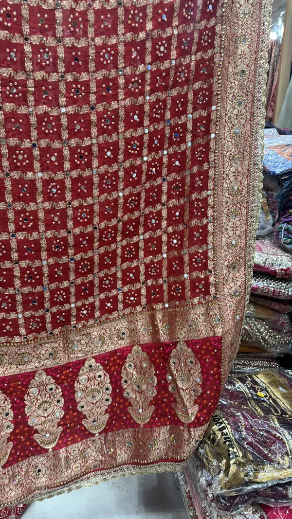 Maroon_Embroidered_Saree_For_Women