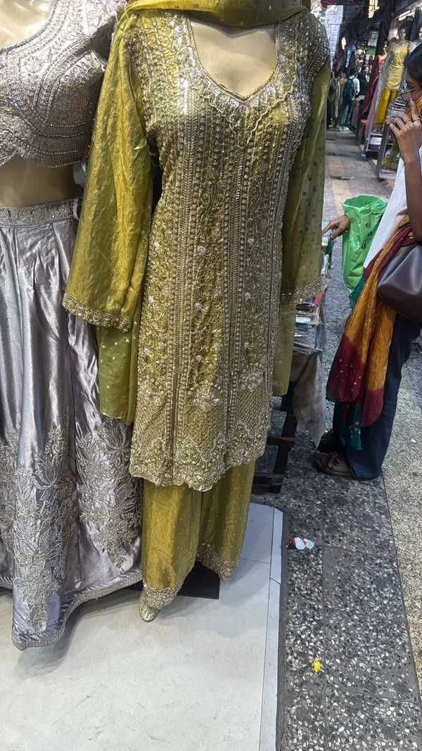 Olive_Green_Embroidered_Kurta_Set_for_Women