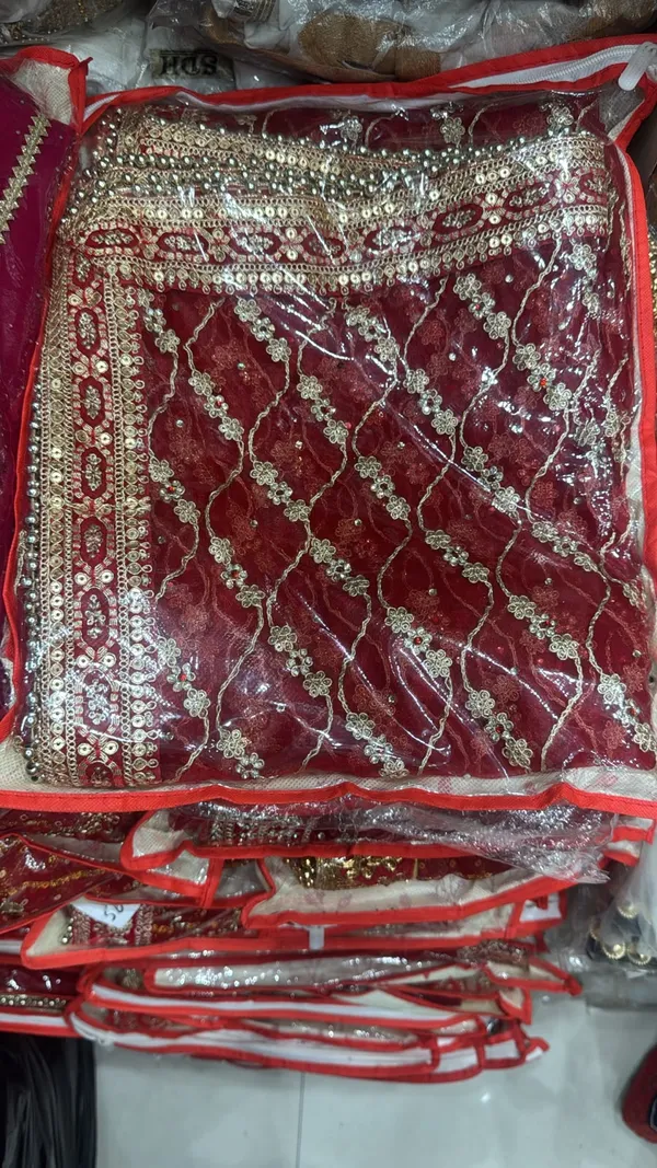 Red_Net_Embroidered_Dupatta_For_Women