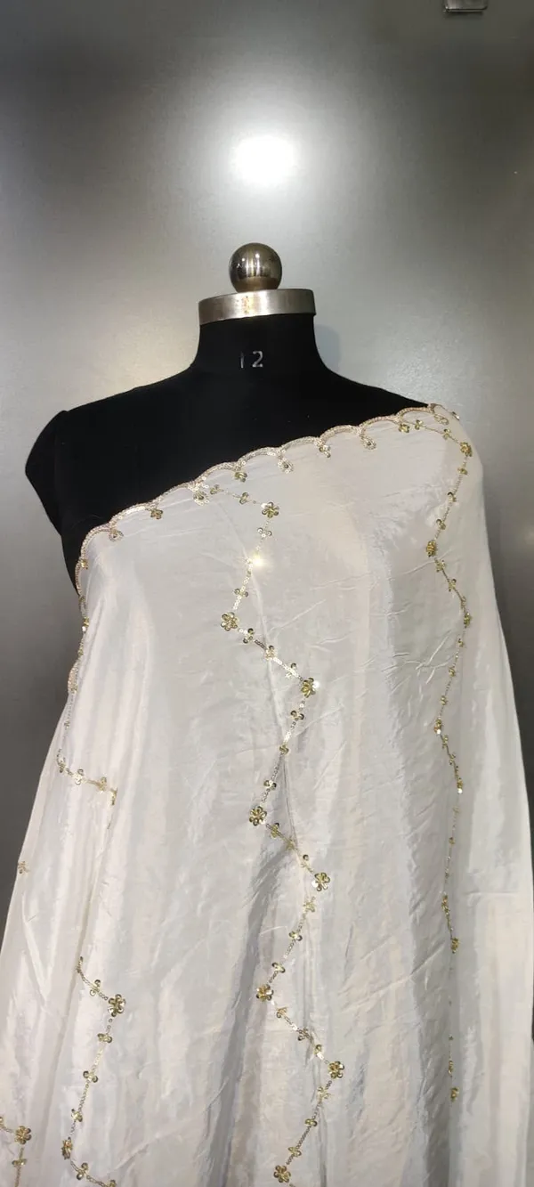 White_Chiffon_Embellished_Dupatta_for_Women