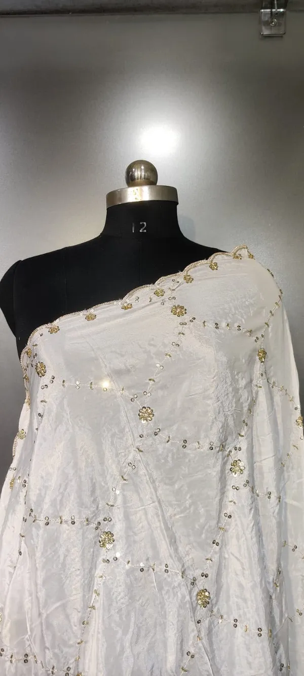 White_Chiffon_Embellished_Dupatta_for_Women