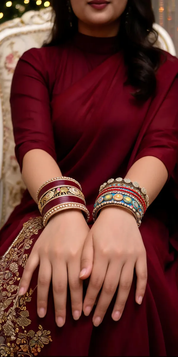 Kundan_Chura_Set_Duo_–_Maroon_&_Multicolor