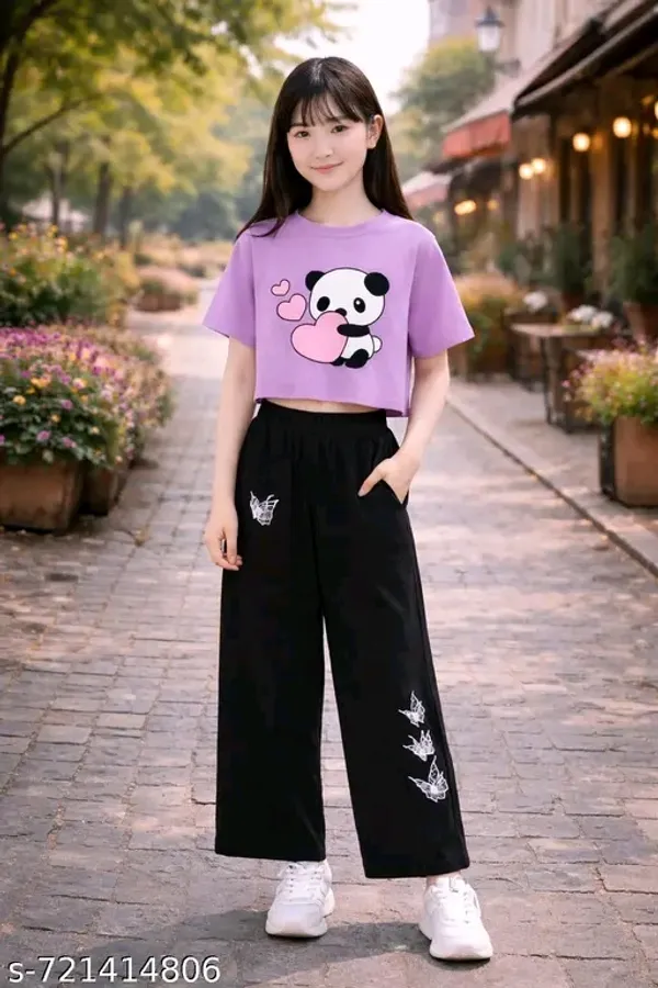 Pink_Graphic_Crop_Top_And_Black_Wide_Leg_Pants_Set_for_girl