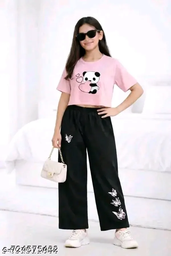 Pink_Graphic_Crop_Top_And_Black_Wide_Leg_Pants_Set_for_girl