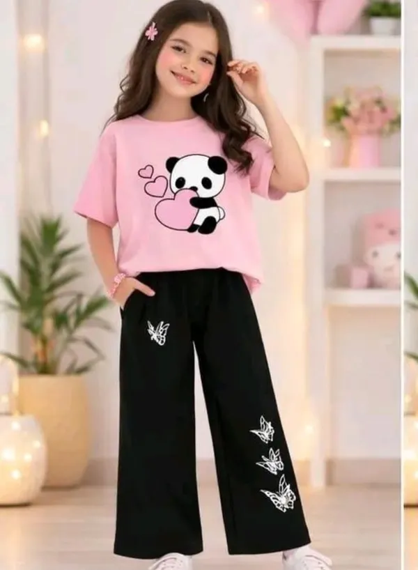 Pink_Printed_T-Shirt_And_Black_Palazzo_Set_For_Girls