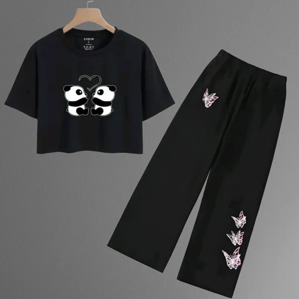Black_Casual_Panda_Print_Co_Ord_Set_for_Girls