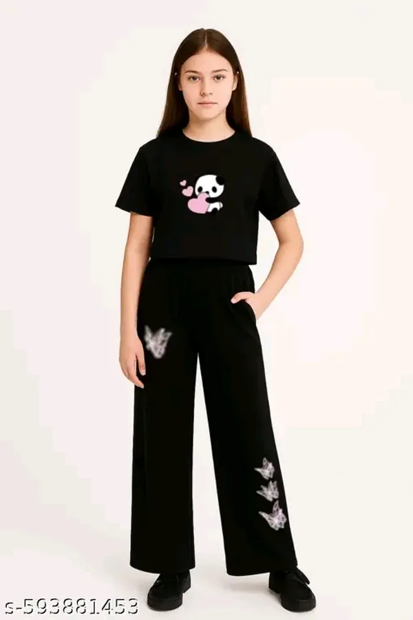Printed_Cropped_T-Shirt_And_Wide-Leg_Pants_Co-Ord_Set_for_girl