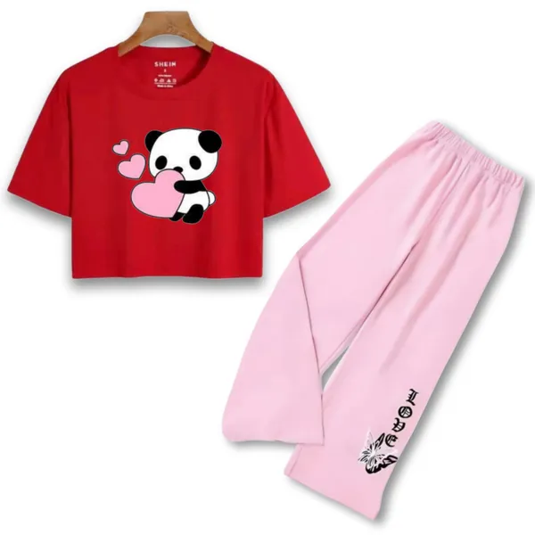 Red_Printed_Crop_Top_And_Pink_Wide_Leg_Pants_Set_for_girl
