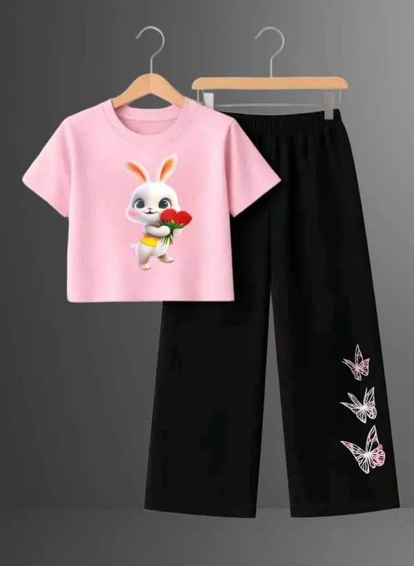Pink_Printed_Top_And_Black_Pants_Set_for_Girls