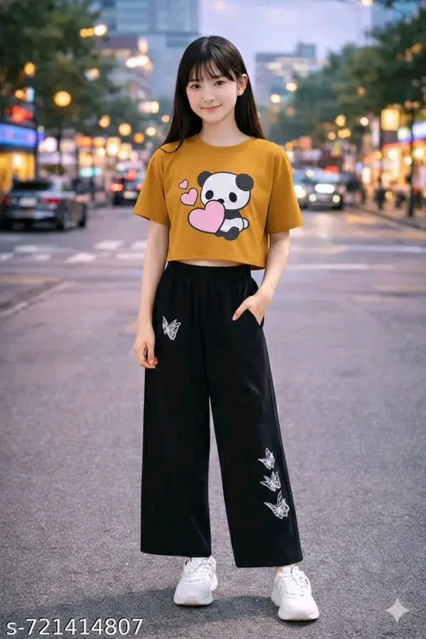 Pink_Graphic_Crop_Top_And_Black_Wide_Leg_Pants_Set_for_girl