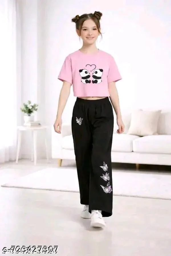 Pink_Graphic_Crop_Top_And_Black_Wide_Leg_Pants_Set_for_girl