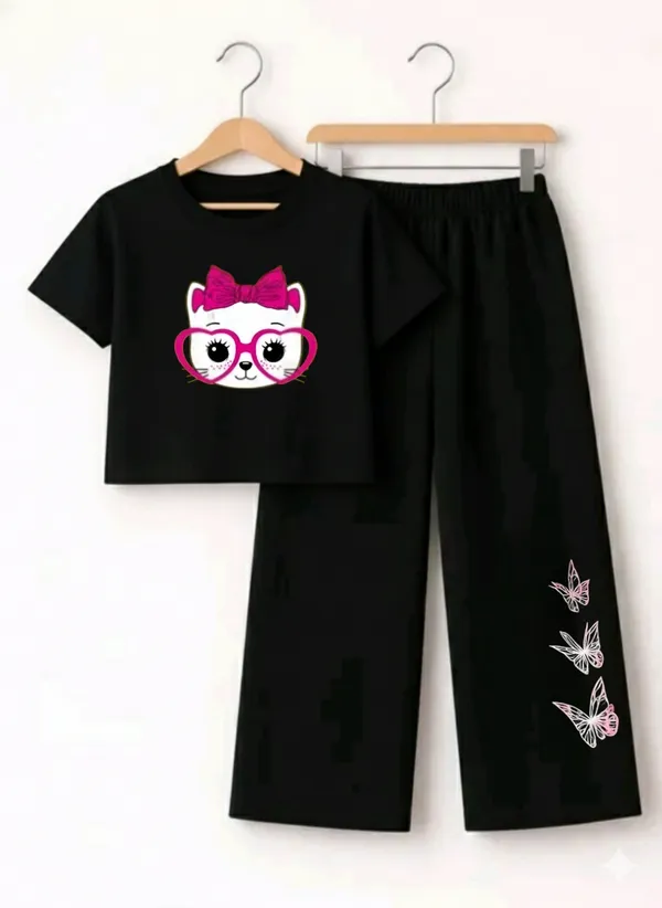 Black_Graphic_Crop_Top_And_Pants_Set_For_Girls