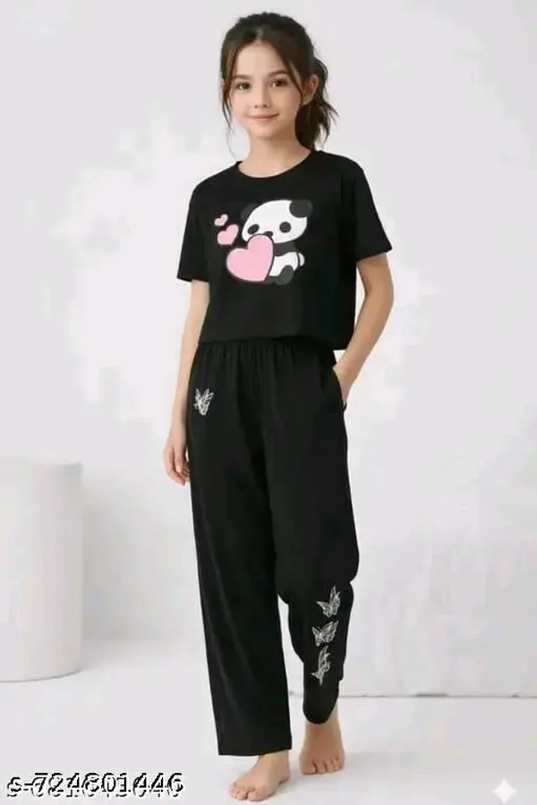 Pink_Graphic_Crop_Top_And_Black_Wide_Leg_Pants_Set_for_girl