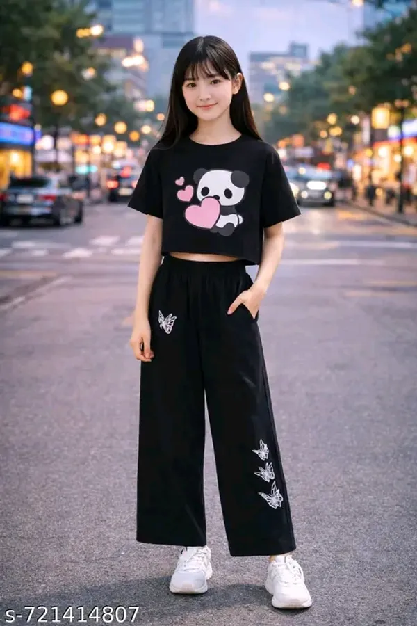 Pink_Graphic_Crop_Top_And_Black_Wide_Leg_Pants_Set_for_girl