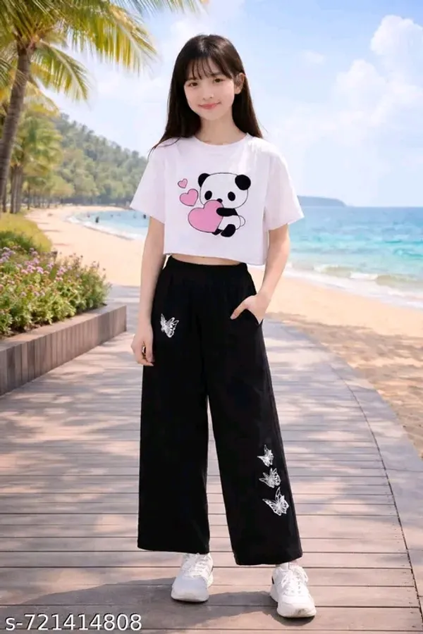 Pink_Graphic_Crop_Top_And_Black_Wide_Leg_Pants_Set_for_girl