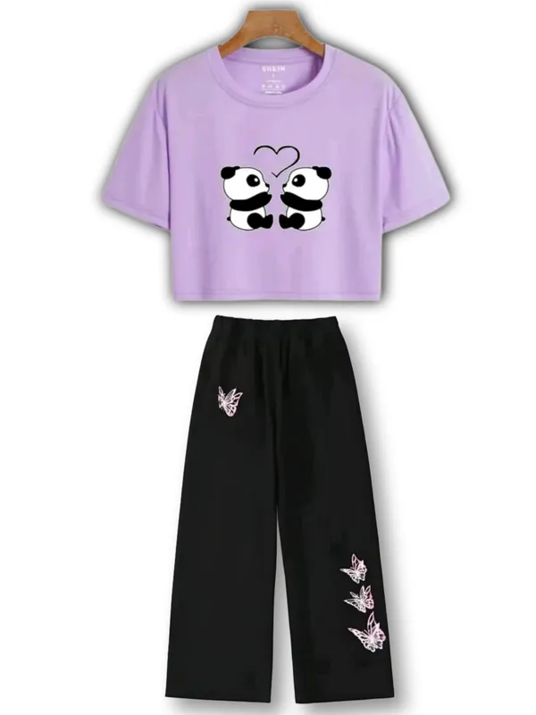 Lavender_Graphic_Crop_Top_With_Black_Wide_Leg_Pants_Set_for_Girls