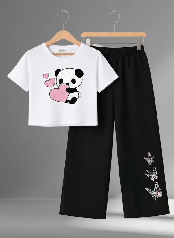 Black_And_White_Printed_Co_Ord_Set_for_Girls