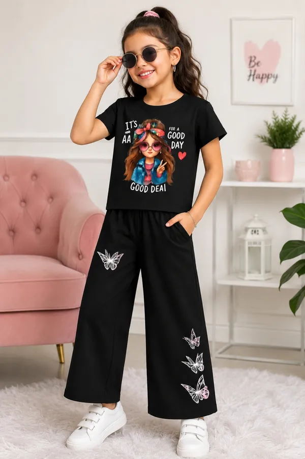 Black_And_White_Printed_Co_Ord_Set_For_Girls