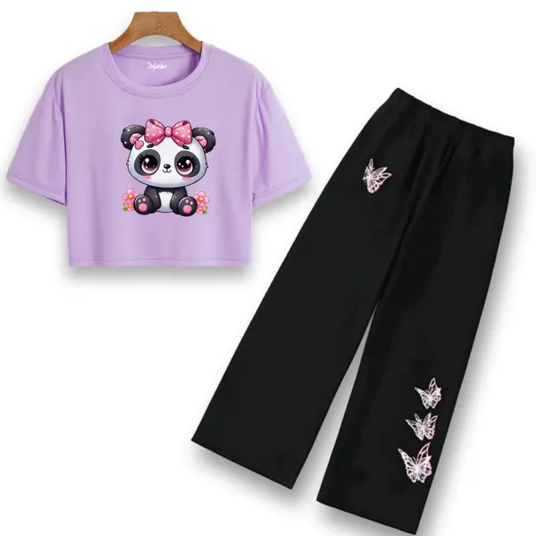 Black_Graphic_Crop_Top_And_Pants_Set_For_Girls