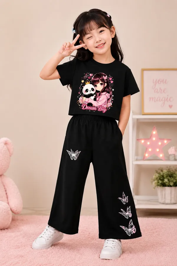 Black_And_White_Printed_Co_Ord_Set_For_Girls