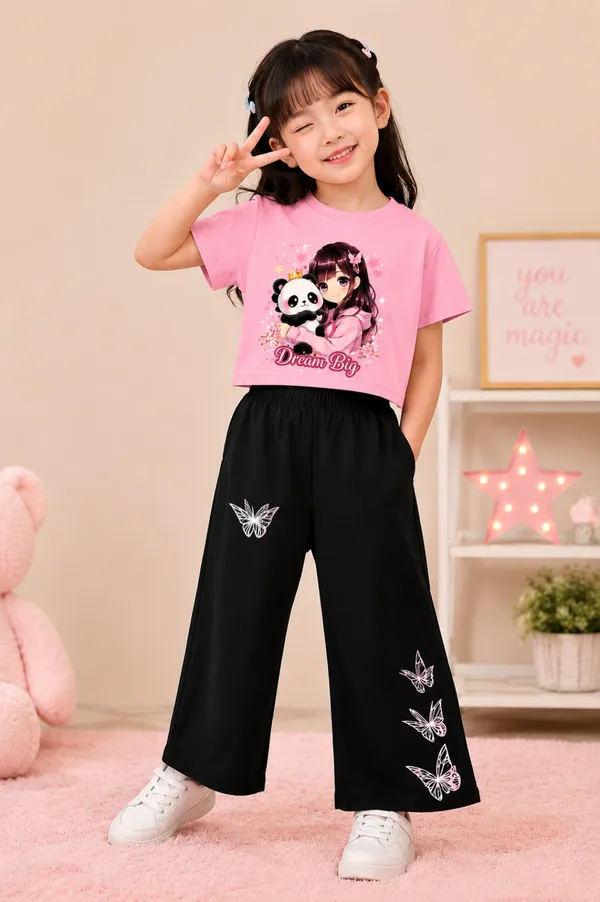 Black_And_White_Printed_Co_Ord_Set_For_Girls