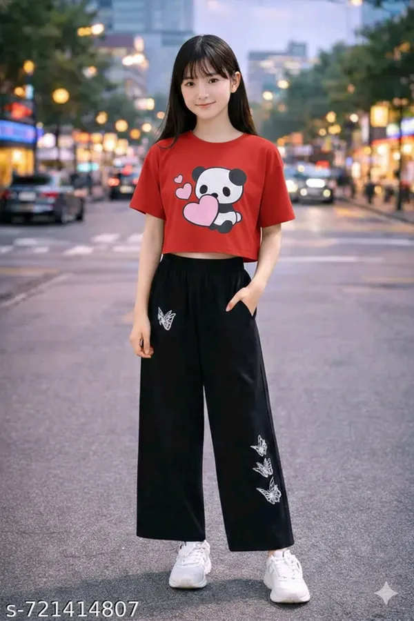 Pink_Graphic_Crop_Top_And_Black_Wide_Leg_Pants_Set_for_girl