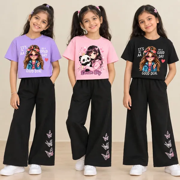 Girls'_Graphic_Crop_Top_and_Butterfly_Print_Wide-Leg_Pants_Co-ord_Set_COMBO_3