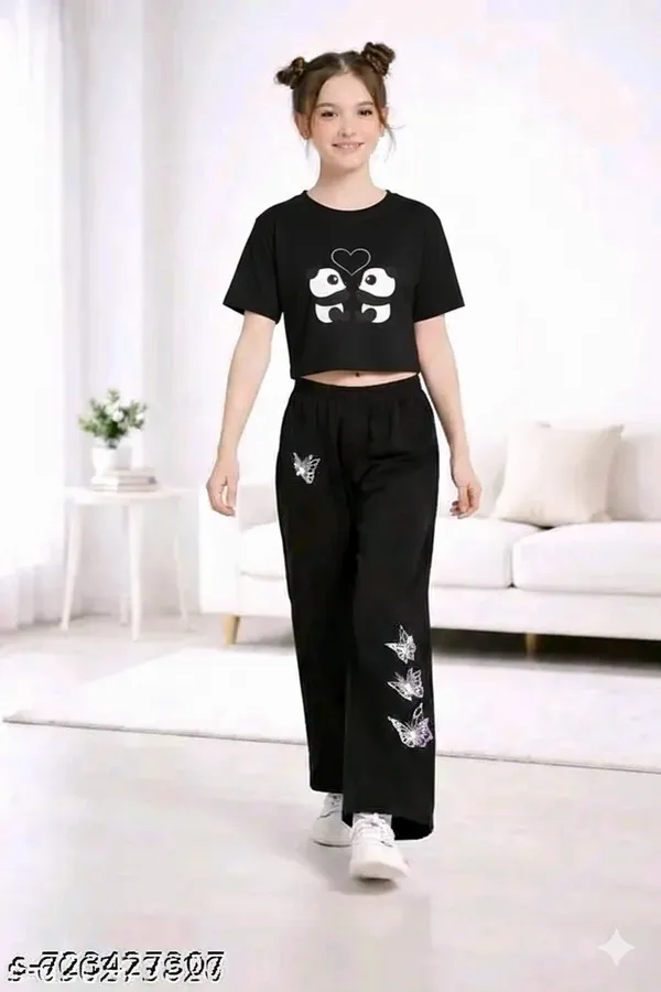 Pink_Graphic_Crop_Top_And_Black_Wide_Leg_Pants_Set_for_girl