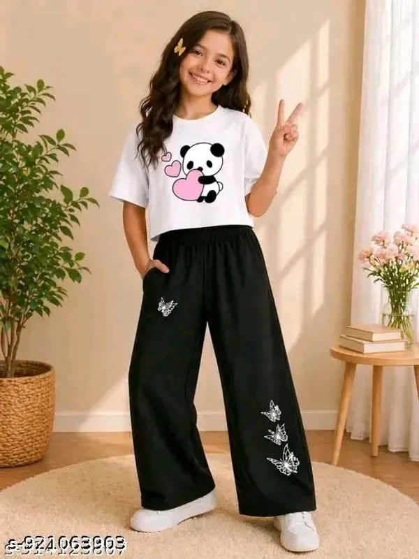 Black_Printed_Crop_Top_And_Wide_Leg_Pants_Set_for_girl