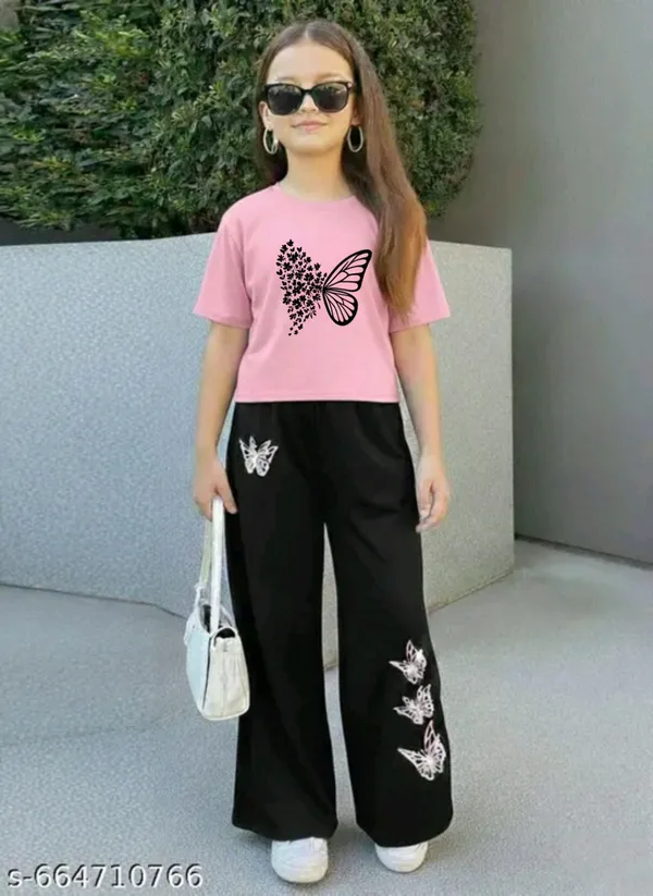 Black_And_Lavender_Butterfly_Print_Co_Ord_Set_For_girl