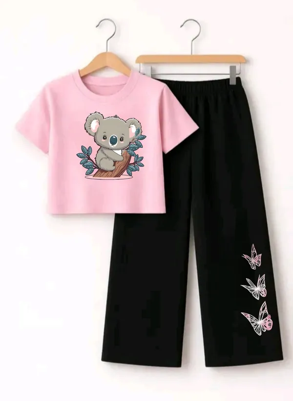 Black_Graphic_Crop_Top_And_Pants_Set_For_Girls
