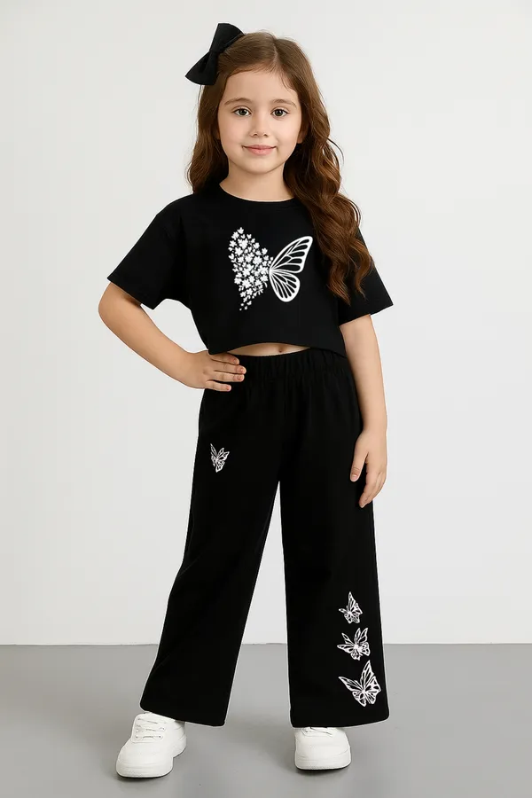 Black_And_Lavender_Butterfly_Print_Co_Ord_Set_For_girl