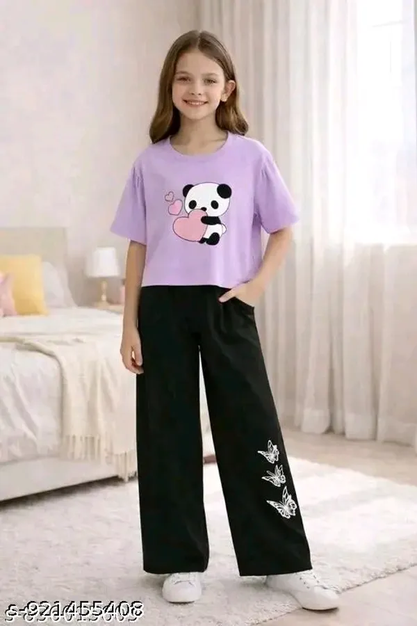 Black_Printed_Crop_Top_And_Wide_Leg_Pants_Set_for_girl
