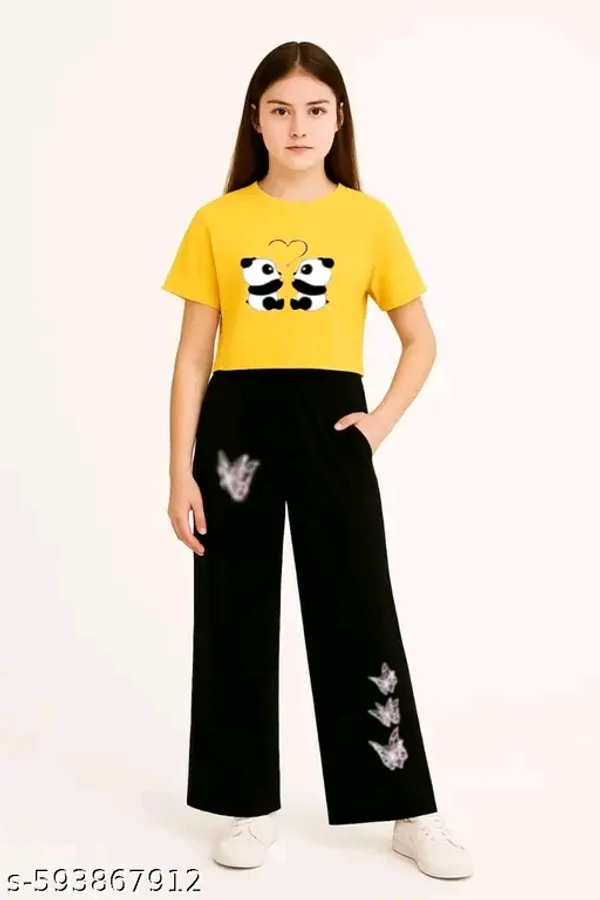 Printed_Cropped_T-Shirt_And_Wide-Leg_Pants_Co-Ord_Set_for_girl
